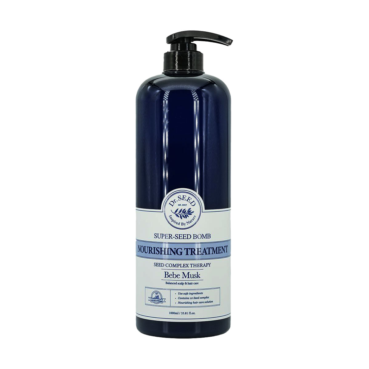 Маска для волосся Dr. Seed Super-Seed Bomb Nourishing Treatment Bebe Musk, 1 л